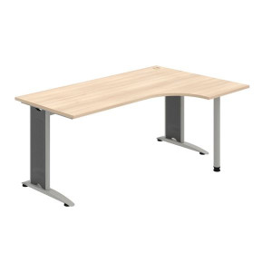 Psací stůl Hobis Flex FE 1800 60 L - akát/kov