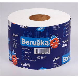 Toaletní papír Beruška, 2vrstvý, 1 role