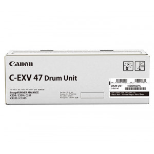 Canon originální  DRUM UNIT C-EXV47 BLACK  iR Advance C250/ C350/C351/C1335/C1325 Black podle typu 39 000 stran A4 (5%)