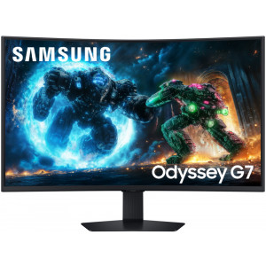 Samsung Odyssey G7 37"/ G75SF / Prohnutý / 4K 3840×2160 / 16:9 / VA / 1ms / 165Hz / HDMI / DP / USB / VESA