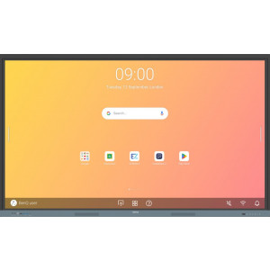 BENQ dotykový panel 65" RE6504/ UHD 4K/8GB I 128GB /provoz 18/7/ HDMI/DP/ USB-C/LAN/ Android 14/40 dotykových bodů