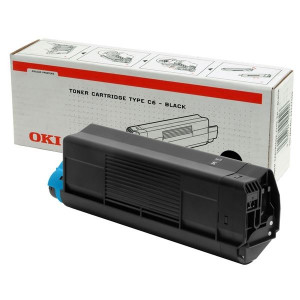 Toner OKI, typ 6, černý