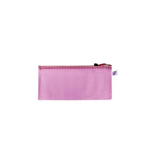 Síťov.zipová obálka Opaline DL,300 mic,1ks,růžová