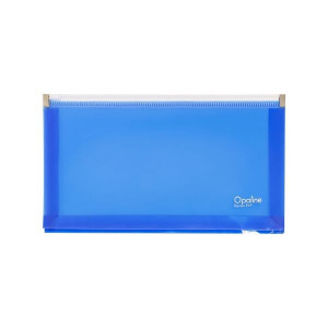 Zipové obálky Opaline DL,180 mic, 5 ks, modré
