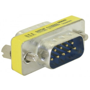 Delock Adaptér DB9 samec/samec