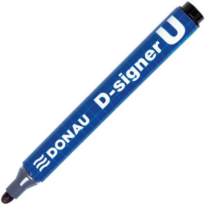 Pernamentní popisovač Donau D-Signer, černý
