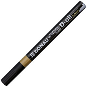 Lakový popisovač Donau, 2,2 mm, zlatý