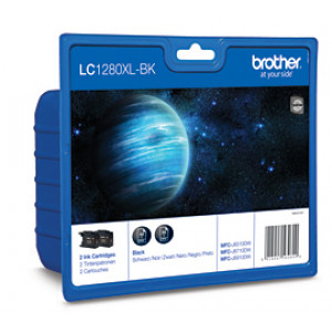Brother LC-1280XL 2x černá