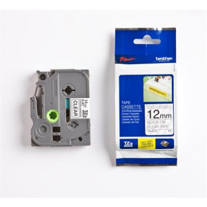 Brother - TZe-S131 průsvitná / černá (12mm,lamin.,extrémně adh.)