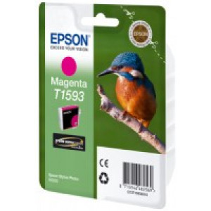 EPSON cartridge T1593 magenta (ledňáček)