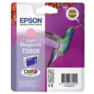 EPSON cartridge T0806 light magenta (kolibřík)