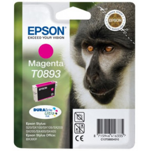 EPSON cartridge T0893 magenta (opice)