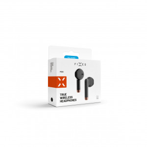 Bezdrátová TWS sluchátka FIXED Pods, černá