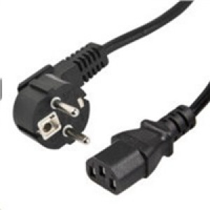 Kabel síťový PC k AC adaptéru 3 žilový 230V - 1m