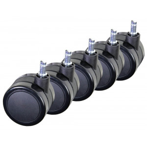 AROZZI Wheel Pack PU XL/ univerzální sada náhradních koleček pro herní židle