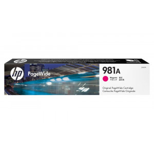 HP 981A Purpurová originální kazeta PageWide