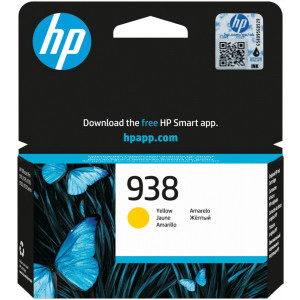 HP 938 Žlutá originální inkoustová kazeta