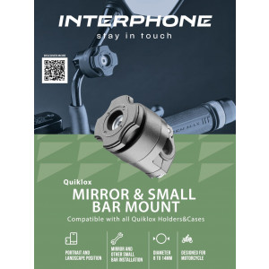 Interphone Quiklox - Úchyt na zrcátko nebo hrazdu