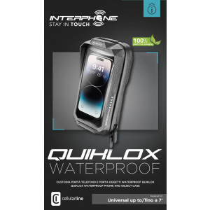 Interphone Quiklox – Univerzální voděodolné pouzdro na mobil do 7"