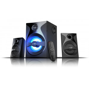 FENDA F&D repro F380X/ 2.1/ 54W/ černé/ BT4.0/ NFC/ FM rádio/ USB/SD přehrávání/ dálkové ovládání