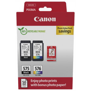 Canon inkoustová náplň PG-575/CL-576 PVP 4x6 (GP-501 50listů)