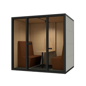 Akustický box Cube Meet MF - 4 osoby, kovový rám