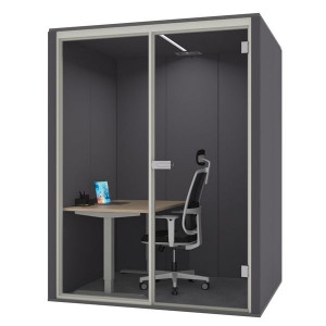 Akustický box Cube Work NF - 1 osoba, bezrámový