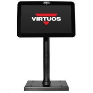 Virtuos 10,1" LCD barevný zákaznický monitor SD1010R, USB, černý
