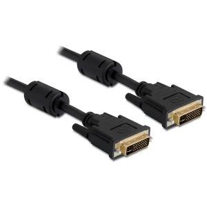 Delock připojovací kabel DVI-I 24+5 samec/samec, 1m