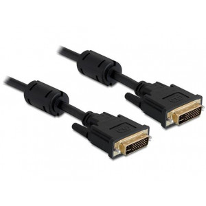 Delock připojovací kabel DVI-I 24+5 samec/samec, 5m