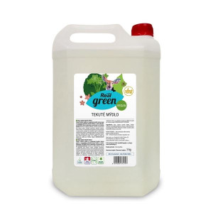 Tekuté mýdlo Real Green - 5 l