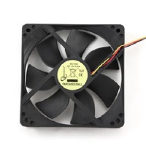 Gembird Chladič ventilátor do skříně 120x120 kuličkové ložisko