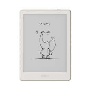 E-book ONYX BOOX GO 6 (Gen II), shell, 6" Carta 1300, 32GB, Bluetooth, Android 11, E-ink displej