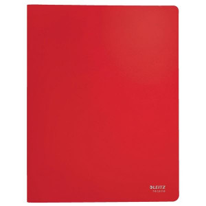 Katalog.kniha Leitz RECYCLE-A4,40 kapes,eko.,červ.