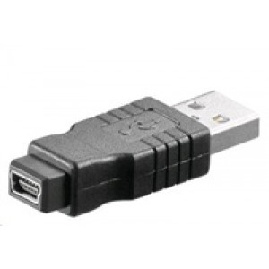 PREMIUMCORD Redukce USB 2.0 A - MINI-B 5 PIN (M/F)