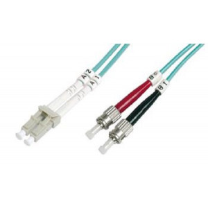OPTIX LC-ST Optický patch cord  50/125 2m Duplex OM3