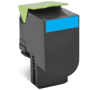 Lexmark 802HC Cyan High Yield Return Program Toner Cartridge - 3 000 stran