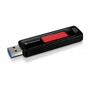 Transcend 128GB JetFlash 760, USB 3.0 flash disk, LED indikace, černo/červený