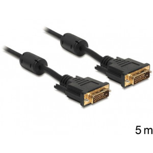 Delock připojovací kabel DVI-D 24+1 samec > samec 5 m