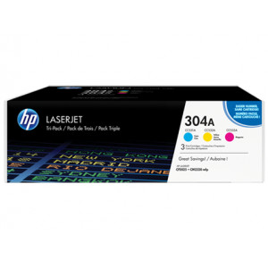 HP toner 304A/CMY/3x2800 stran/3-pack