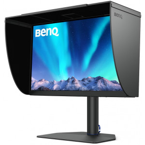 BENQ 27" LED SW272QN/ IPS panel/ 2560x1440/ 1000:1/ 300cdm/ 5ms/ HDMI/ DP/ USB/ USB-C/ pivot/ Power Delivery/ černý