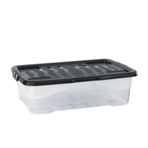 Plastová krabice CEP transp. s černým víkem, 30 l