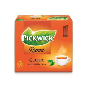 Černý čaj Pickwick Ranní, 100 ks