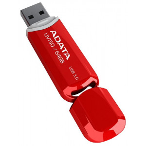 ADATA DashDrive Value UV150 64GB / USB 3.2 Gen1 / červená