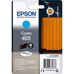Inkoustová náplň Epson 405 - azurová