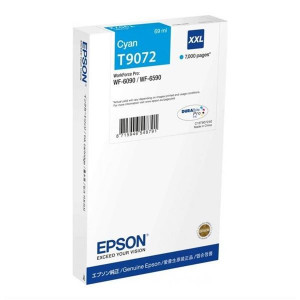 Cartridge Epson T9072 XXL  - azurový