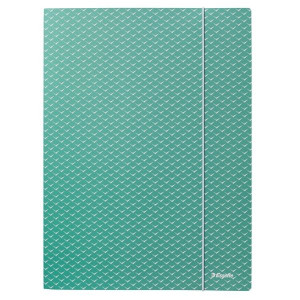 Desky s chlop. Colour'Breeze,A4,karton,zelené