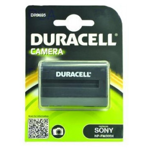 DURACELL Baterie - DR9695 pro Sony NP-FM500H, černá, 1400 mAh, 7.4V