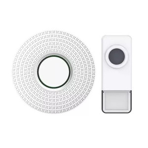 Zvonek bezdrátový GETI 105 W - bílý