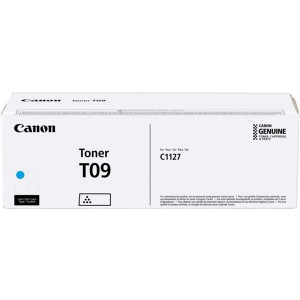 Toner Canon T09 - azurová